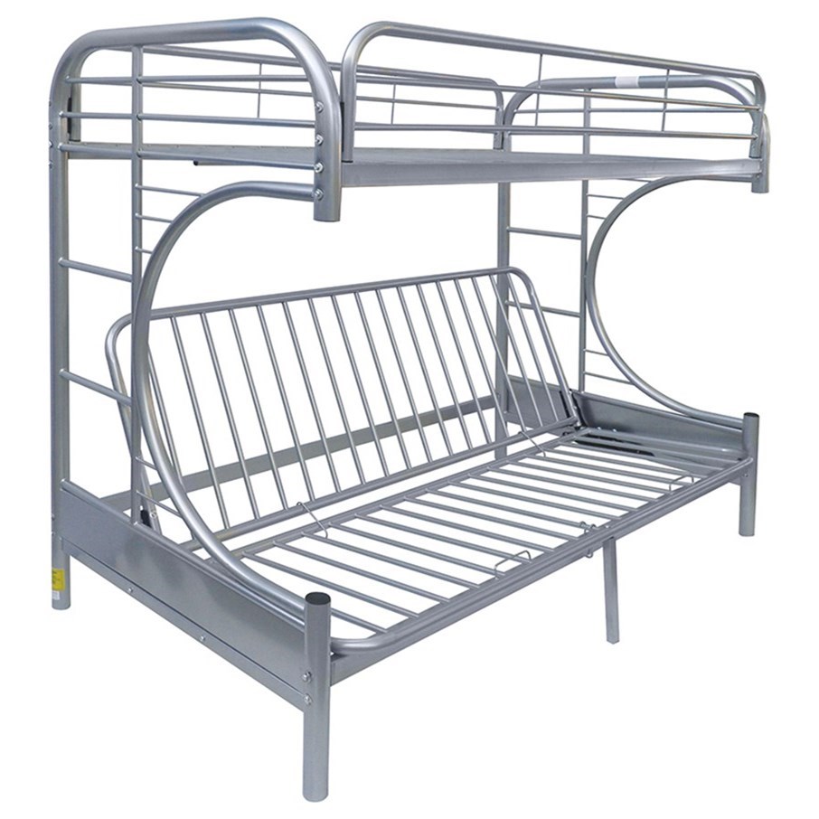 White futon bunk store bed